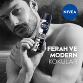Nivea Invisible For Black  White Orijinal Deodorant For Men 150 ml thumbnail 2