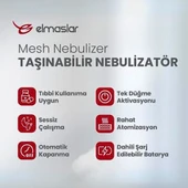 Nebtime Mesh Nebulizatör Şarjlı UN200 thumbnail 2