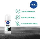 Nivea Invisible For Black  White Kadın Roll-on Fresh 50 ml thumbnail 4