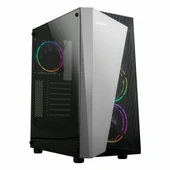 Zalman S4 Plus 600W USB 3.2 RGB ATX Mid Tower Siyah Kasa thumbnail 1