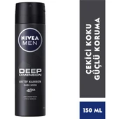 Nivea Men Deodorant Deep Dimension Darkwood Sprey 150ml thumbnail 1