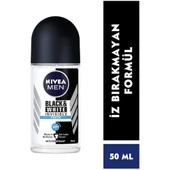 Nivea Black  White Invisible Roll-On For Men Fresh 50 Ml thumbnail 1