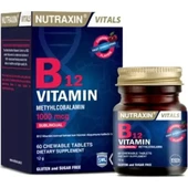 Nutraxin B12 Vitamin 60 Tablet thumbnail 2