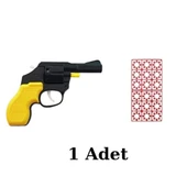 Oyuncak  Kapsül Tabanca - Pat Pat Tabanca ve 18'li Mantar Tabanca Mermisi - 1