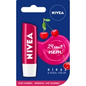 Nivea Lip Stick Kiraz 24 Saat Nem thumbnail 2