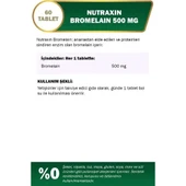 Nutraxin Bromelain 60 Kapsül thumbnail 3