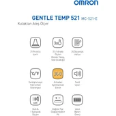 Omron Gentle Temp 521 Kulaktan Ateş Ölçer thumbnail 4