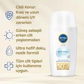 Nivea Sun Hafif Dokulu Güneş Koruyucu Yüz Kremi 40 ml thumbnail 4