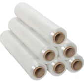 MANUEL EL TİPİ PALET STREÇ FİLM ŞEFFAF 50 CM 17 MİKRON 300 METRE 1 KOLİ (6 ADET) - 3