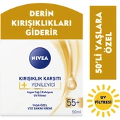 Nivea Kırışıklık Karşıtı Krem 55 Yaş Üstü 50 ml thumbnail 1