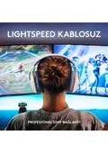 Logitech G435 Lightspeed Kablosuz Mikrofonlu Kulak Üstü Oyuncu Kulaklığı Beyaz - 2
