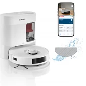 Bosch BCRD2W Spotless Advanced Çöp İstasyonlu Akıllı Robot Süpürge - 1