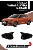 Hyundai I30 2012-2017 Uyumlu Batman Yarasa Ayna Kapağı Piano Black - 1