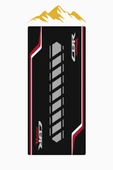 CBR 500R Motor Matı Süngerli Kaymaz Dot Taban Dijital Baskı Motor Halısı MTR0004 RENKLİ 100 X 220 - 2