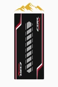 CBR 1000RR Motor Matı Süngerli Kaymaz Dot Taban Dijital Baskı Motor Halısı MTR0007 RENKLİ 120 X 260 - 2