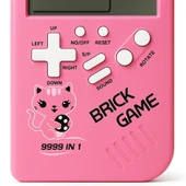 Retro Büyük Ekran Oyun Konsolu 9999'u 1 Arada Tank/Yarış/Atış Rahat Bulmaca  Ayarlanabilir Zorluk - 4