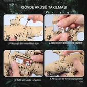 Uzaktan Kumandalı Şarjlı Yüzen Timsah - Kahverengi - 5
