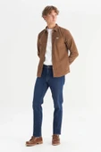 Wrangler Erkek Kadife Gömlek MW5A14A211 thumbnail 2
