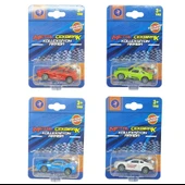 Çek Bırak Metal Küçük Arabalar 4'lü 8 cm - Yarış Arabaları thumbnail 2