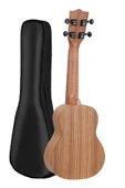 Midex SPA-211 Zebrano Ağacı Kaliteli Soprano Ukulele Seti - 3