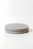Beton Gri 4’lü Bardak Altlığı Seti ve Stand | Minimalist Modern Dekoratif Beton Altlık Takımı - 7