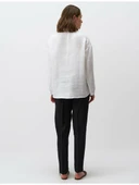 Jımmy Key Keten Kadın Gömlek 24SHOPYKTN thumbnail 5