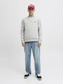 Jack Jones Makota Bisiklet Yala Regular Fit Erkek Sweat 12278601 thumbnail 2