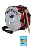 Rennes DVL-31RD Örf Aletleri Özel Tasarım Çocuk Davulu 30 cm - 1