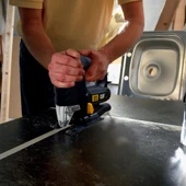 CAT DX5310 550Watt Profesyonel Devir Ayarlı Dekupaj Testere + DA06901 10 Parça Testere Ucu - 5