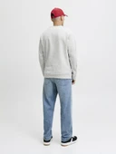 Jack Jones Makota Bisiklet Yala Regular Fit Erkek Sweat 12278601 thumbnail 4