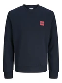 Jack Jones Brandy Regular Fit Erkek Sweat 12279256 thumbnail 5