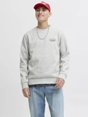 Jack Jones Makota Bisiklet Yala Regular Fit Erkek Sweat 12278601 thumbnail 1