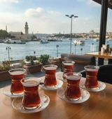 Paşabahçe İnce Belli 12 Parça 6 Kişilik Çay Takımı - 1