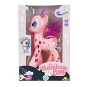 Işıltılı Pony Figür - Işıklı Figür - Pembe - 4