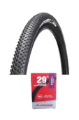 Chaoyang 29 Jant 29x2.20 Bisiklet Dış Lastiği 1 mm Zırhlı Victory H-5129 + İç Lastik Seti - 1