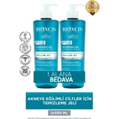 Bioxcin Acnium Yüz Yıkama Jeli Sebium Dengeleyici 500 ml - 1+1 Hediyeli thumbnail 1