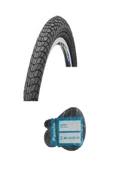 Chaoyang 20 Jant 20x1.75 (47-406) Bisiklet Dış Lastiği Yol Tipi H-537 + Panda İç Lastik Seti - 1