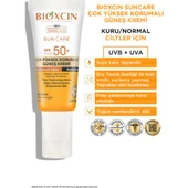Bioxcin Güneş Kremi Kuru  Normal Ciltler İçin SPF50 50 ml thumbnail 3