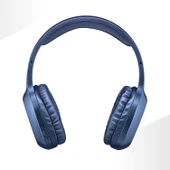 CELLULARLINE Music Sound Basic Bluetooth Kulak Üstü Kulaklik Mavi - 2