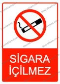 Sigara İçilmez Uyarı Levhası - 1