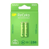 Gp Recyko 950 Mah R03 Aaa Şarjlı 2'li Pil - 1