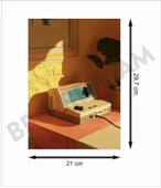 Nostaljik Oyun Konsolu Retro Ahşap Poster - 2