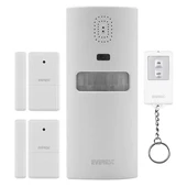 Everest Eg-9830 Pır Kızılötesi Hareket Sensörlü Güvenlik Alarmı Uzaktan Kumandalı - 1