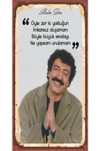 Müslüm Gürses 6'lı Ahşap Duvar Poster Seti - Hbb Özel Seri - 2