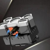 Şarjlı 5 Led 4 Modlu Cob Led Avcı Balıkçı Kamp Süper Kafa Lambası Model 212 thumbnail 2