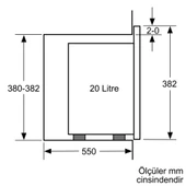 Siemens BF525LMW0 iQ500 Ankastre Mikrodalga - 6