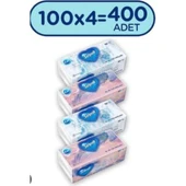 El ve Yüz Havlusu 100 Lü 4X100(400 Adet) - 1