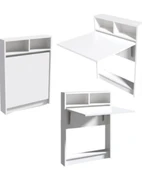 Decormet Bracked Çok Fonksiyonlu Masa Beyaz thumbnail 11