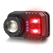 Ps-571 Sensör Xpg Cob Led Usb Şarj Edilebilir Lityum Pilli Zoomlu Kafa Lambası thumbnail 1