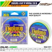 Portfish Enduro 4 Kat İp Misina 150 mt Yeşil 0,06mm - 1